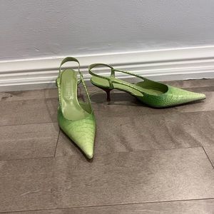 Kitten heel saks fifth avenue heels